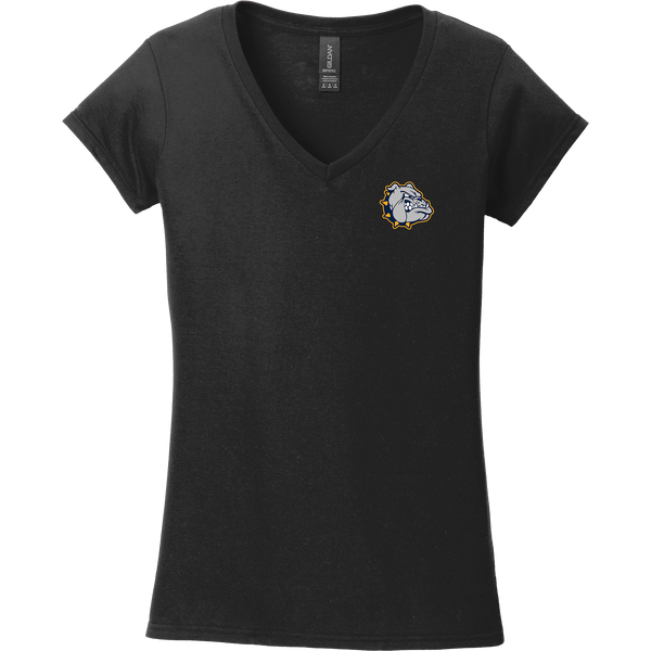 Chelsea Bulldogs Softstyle Ladies Fit V-Neck T-Shirt