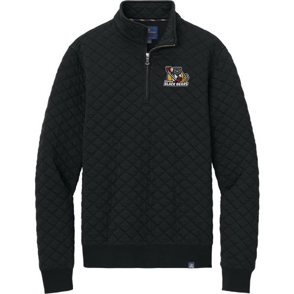 Dupage Black Bears Brooks Brothers Diamond Quilt 1/4-Zip