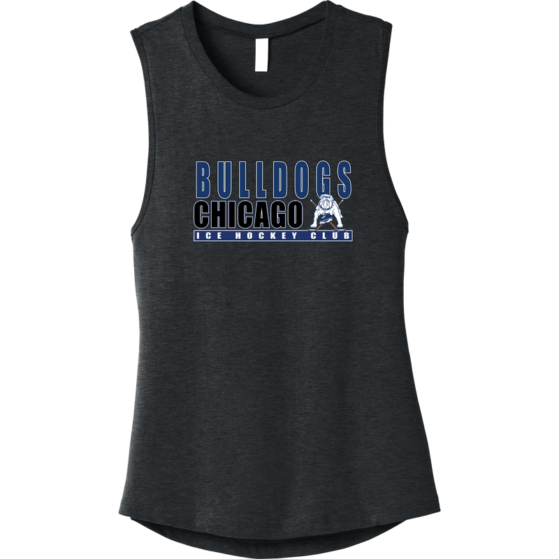 Chicago Bulldogs Womens Jersey Muscle Tank