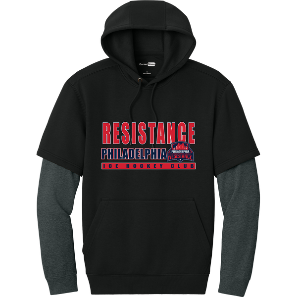 Philadelphia Resistance Tough Fleece Layered Hoodie