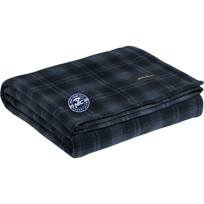 NYC Hockey Club Eddie Bauer Woodland Blanket