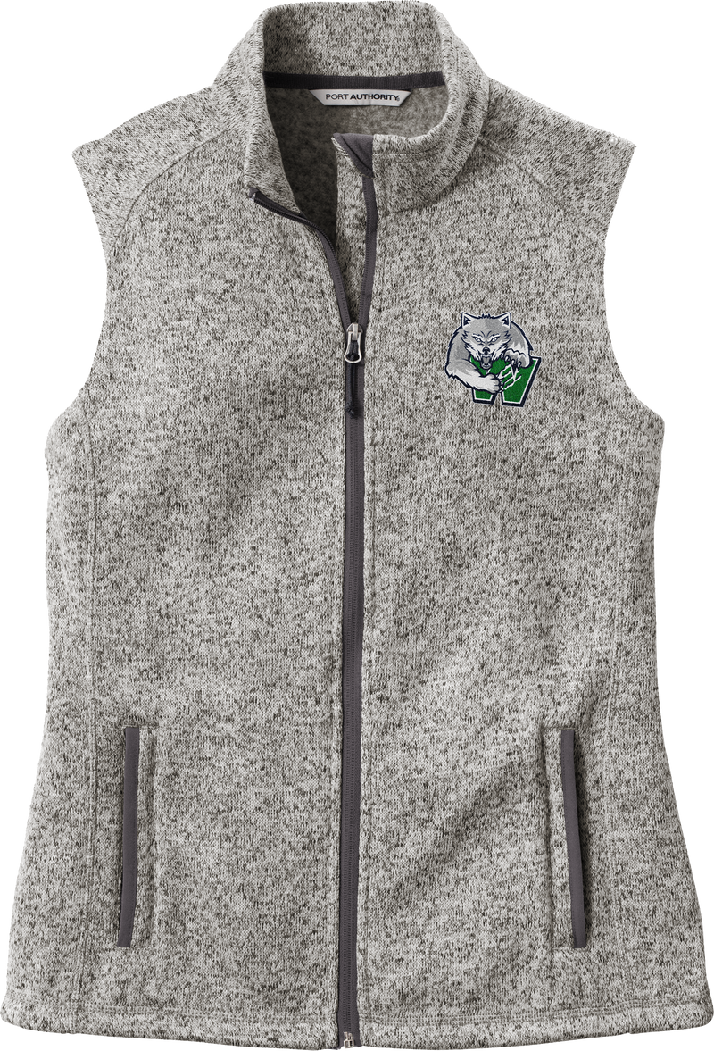 Woodbridge Wolfpack Ladies Sweater Fleece Vest