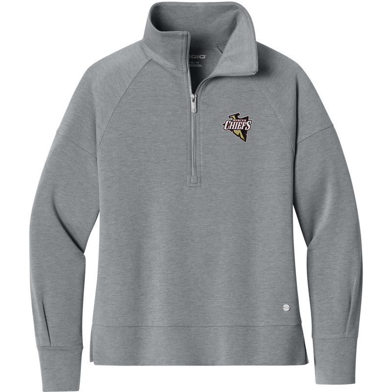 Mercer Chiefs OGIO Women's Luuma 1/2-Zip