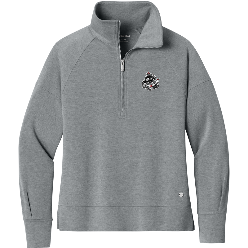 Grundy Senators OGIO Women's Luuma 1/2-Zip