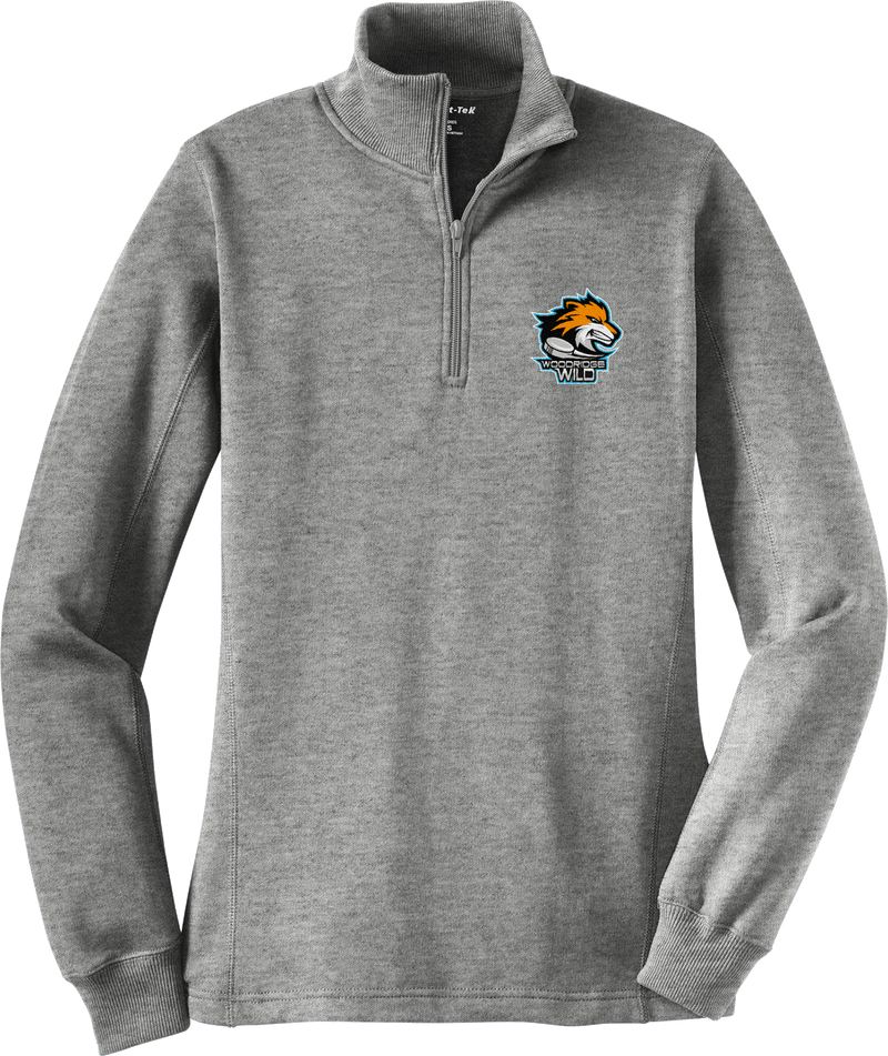 Woodridge Wild Ladies 1/4-Zip Sweatshirt