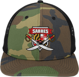 SOMD Sabres New Era Snapback Low Profile Trucker Cap