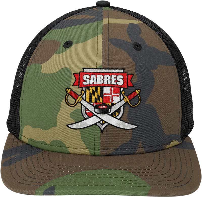 SOMD Sabres New Era Snapback Low Profile Trucker Cap