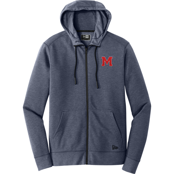 Mount St. Charles New Era Tri-Blend Fleece Full-Zip Hoodie