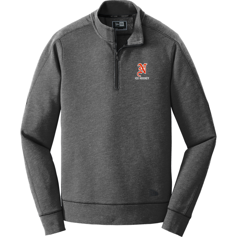 Midd North Hockey New Era Tri-Blend Fleece 1/4-Zip Pullover