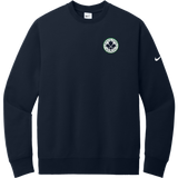 North Park Hockey Nike Club Fleece Sleeve Swoosh Crew