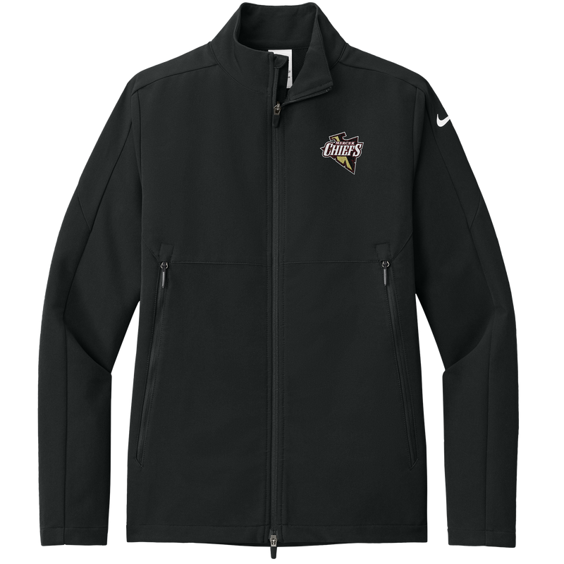 Mercer Chiefs Nike Full-Zip Soft Shell Jacket