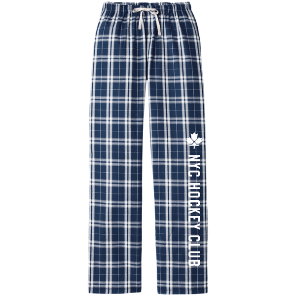 NYC Hockey Club Women's Flannel Plaid Pant