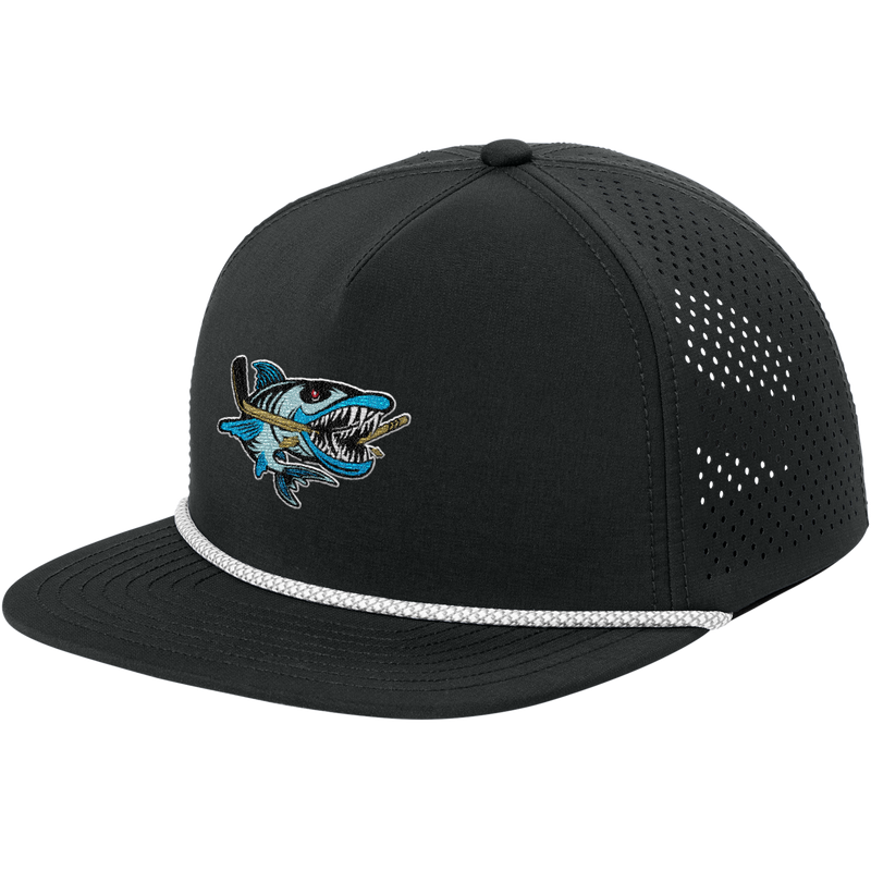 Boca Barracudas OGIO 5-Panel Rope Performance Cap
