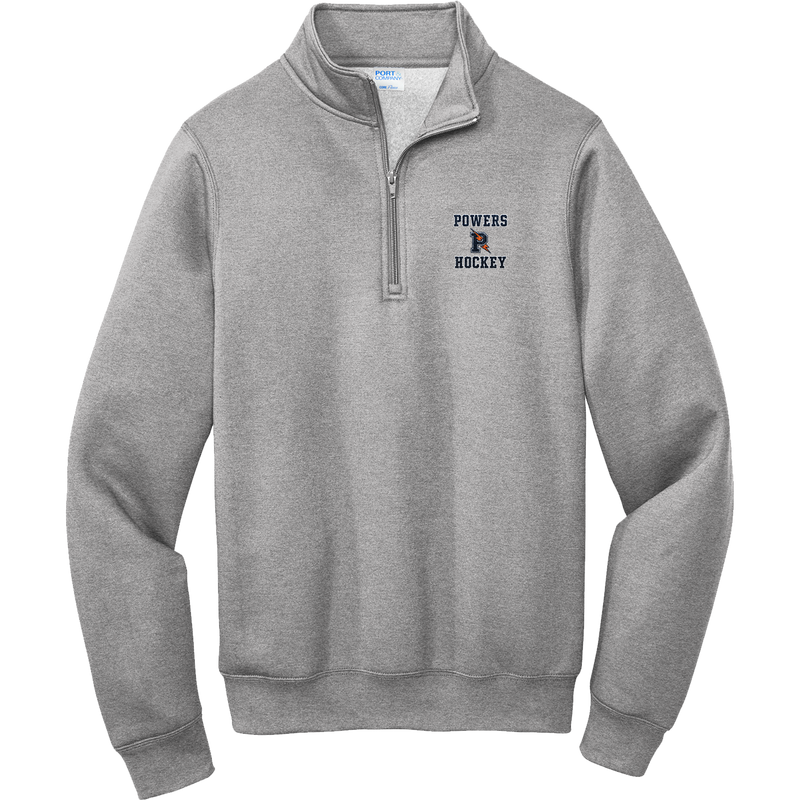 Powers Hockey Core Fleece 1/4-Zip Pullover Sweatshirt