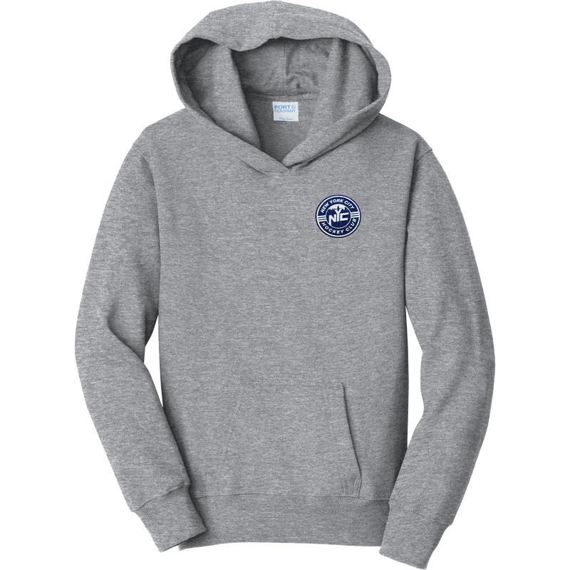 NYC Hockey Club Youth Fan Favorite Fleece Pullover Hooded Sweatshirt