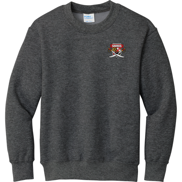 SOMD Sabres Youth Core Fleece Crewneck Sweatshirt (E1314-LC)