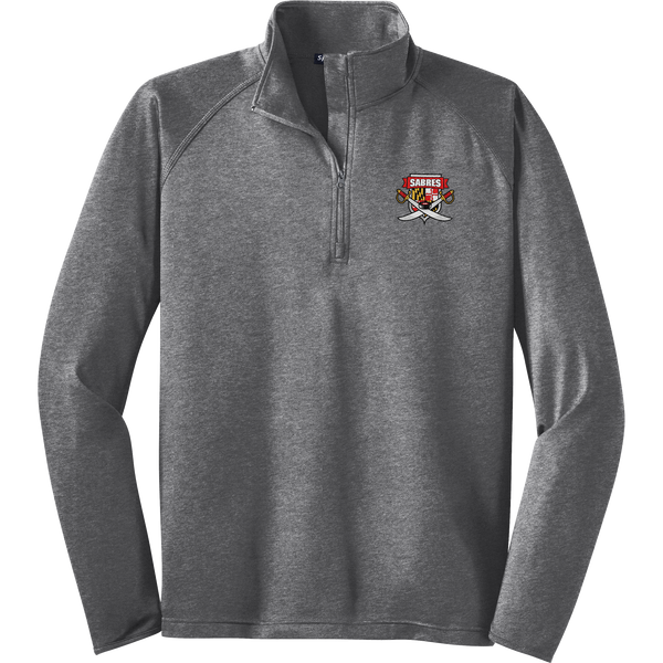 SOMD Sabres Sport-Wick Stretch 1/4-Zip Pullover (E1314-LC)