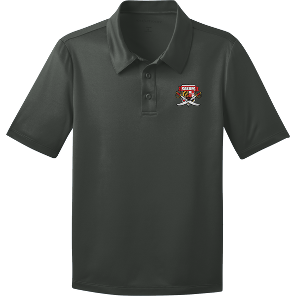 SOMD Sabres Youth Silk Touch Performance Polo