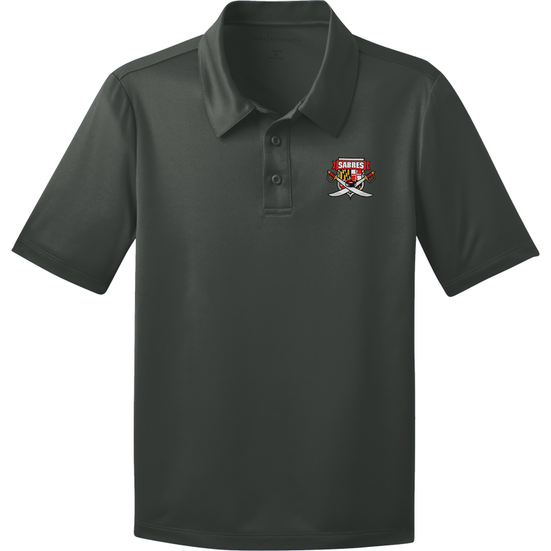 SOMD Sabres Youth Silk Touch Performance Polo