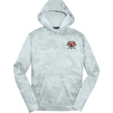 SOMD Sabres Youth Sport-Wick CamoHex Fleece Hooded Pullover