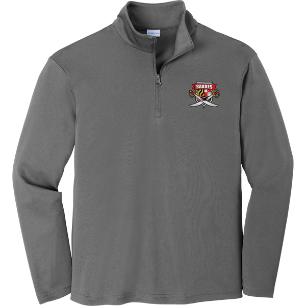 SOMD Sabres Youth PosiCharge Competitor 1/4-Zip Pullover (E1314-LC)