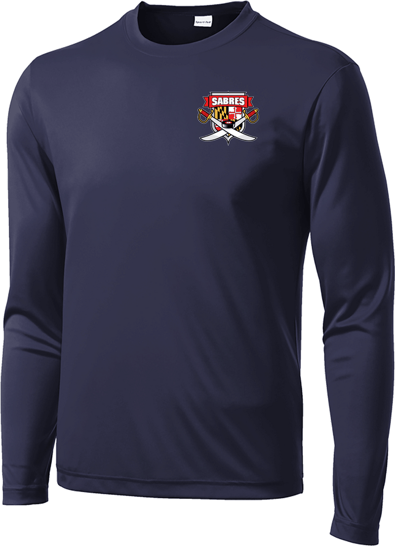 SOMD Sabres Long Sleeve PosiCharge Competitor Tee