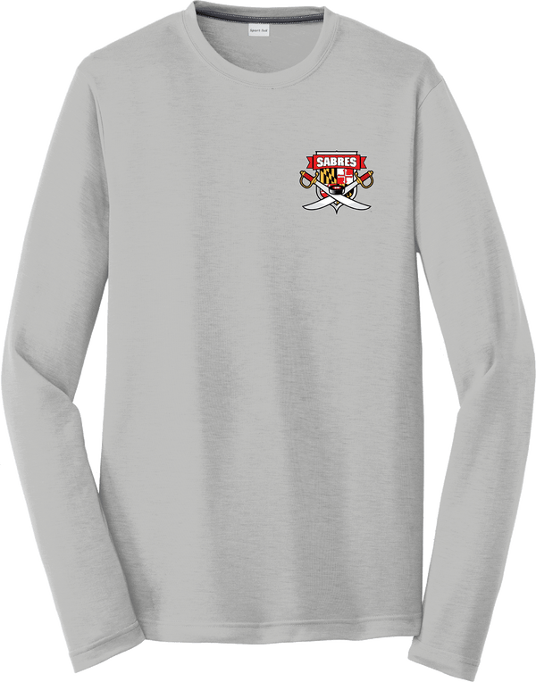 SOMD Sabres Long Sleeve PosiCharge Competitor Cotton Touch Tee