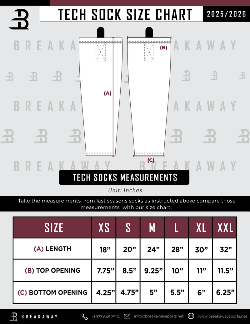 Brandywine Outlaws Sublimated Tech Socks