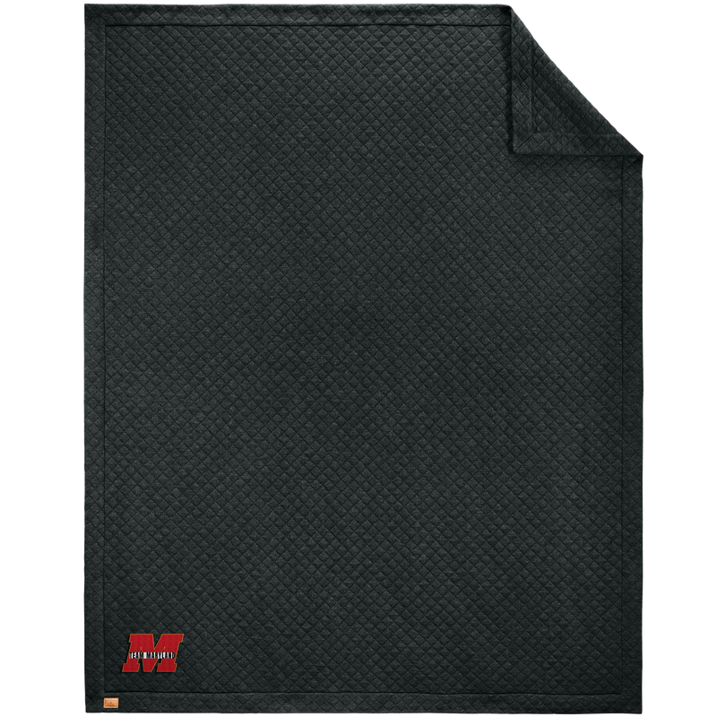 Team Maryland TravisMathew Diamond Quilt Blanket