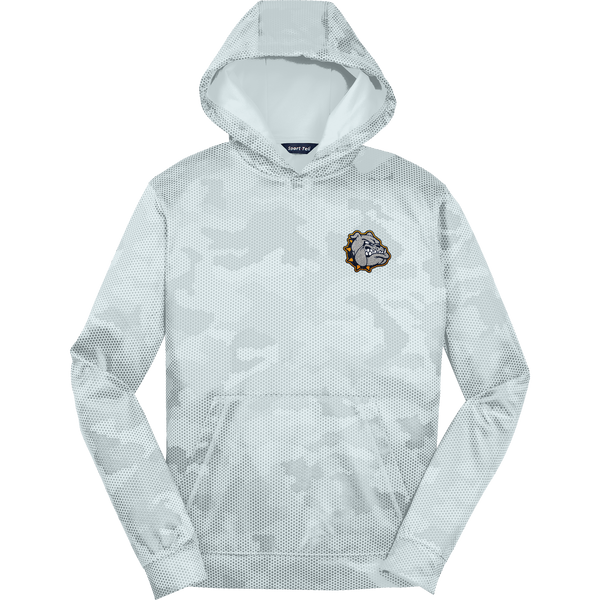 Chelsea Bulldogs Youth Sport-Wick CamoHex Fleece Hooded Pullover
